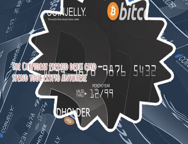 Bitcoin to debit card