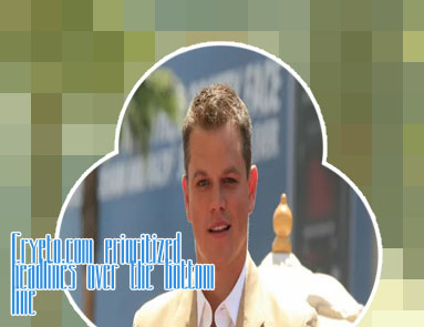 Crypto matt damon